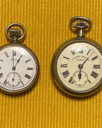 4 antichi orologi da taschino