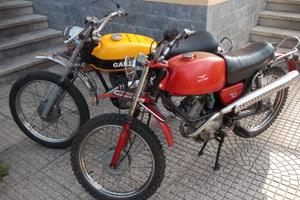 DUE CICLOMOTORI  EPOCA  GUZZI E GARELLI CROSS