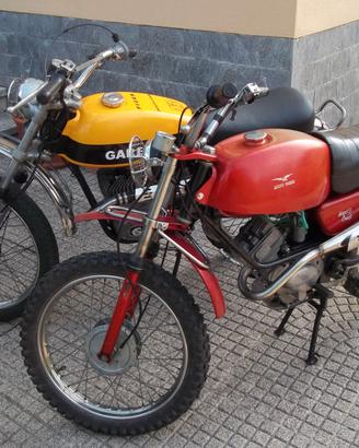 DUE CICLOMOTORI  EPOCA  GUZZI E GARELLI CROSS