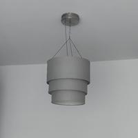 Lampadario di stoffa