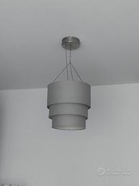 Lampadario di stoffa