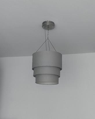 Lampadario di stoffa