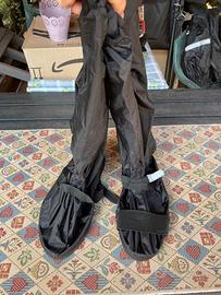 Calzoni e copriscarpe pioggia per moto/scooter