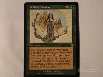  MTG MAGIC - 1x HOLISTIC WISDOM - SAGGEZZA OLISTIC