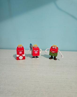 McDonald's figures box red Happy Meal 2011 e 2012