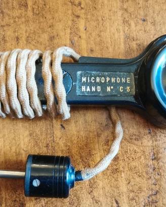 microfono surplus militare  NC3  a carbone 
