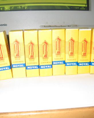 lotto 10 valvole PCL84 nuove