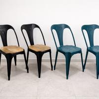 Set 4 sedie stile industriale Maison du Monde