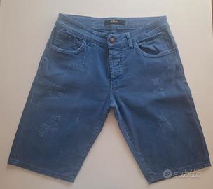 Bermuda Liu Jo jeans uomo 48 blu denim  slim fit
