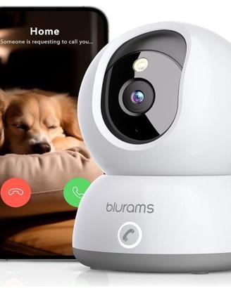 Telecamera Wi-Fi Interno,2K Videocamera