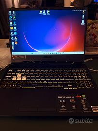 Portatile gaming asus tuf 15,6 perfetto, 144fps