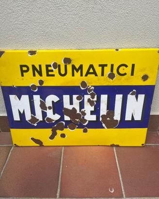 Insegna vintage Michelin “Pneumatici Michelin”