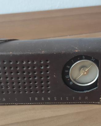 Radio a transistor con custodia