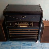 Console epoca Nova  radio e giradischi 1959