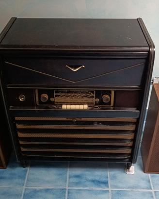 Console epoca Nova  radio e giradischi 1959