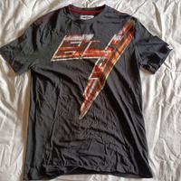 T-shirt uomo taglia M Gas nero grigio con Stampa