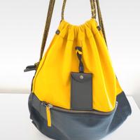 zaino a sacca in pelle Diesel