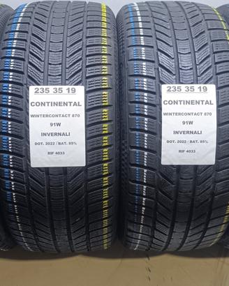 4 GOMME 235 35 19 CONTINENTAL INV RIF4033