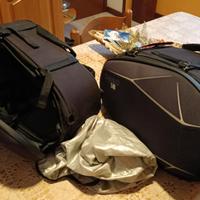 Borse laterali semirigide per moto