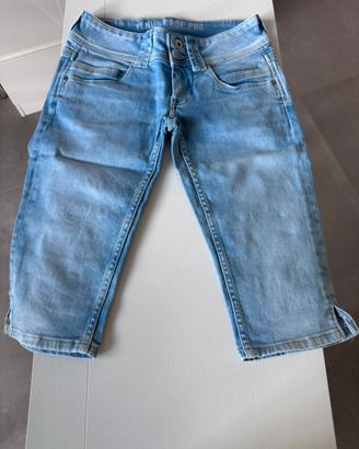 Jeans Pepe Jeans Venus Crop Pinocchietto Chiaro