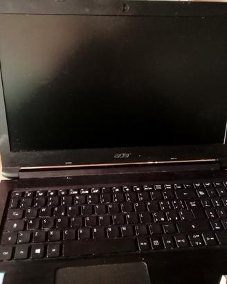 Notebook Acer A315 guasto