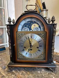Orologio tedesco da tavolo con fasi lunari
