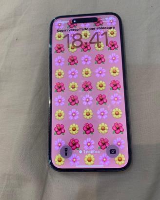 Iphone 14 pro max 256 cover posteriore  da cambiar