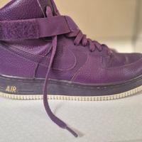 Nike air force 1 oro e viola limited edition