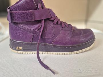 Nike air force 1 oro e viola limited edition