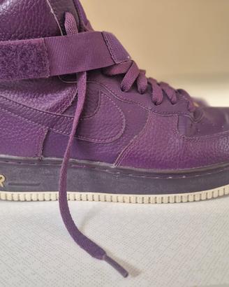 Nike air force 1 oro e viola limited edition