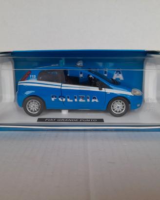 MODELLO FIAT GRANDE PUNTO POLIZIA NO BURAGO CONFEZ