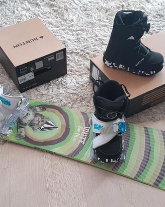 Set Snowboard ragazzo/a MAI UTILIZZATO