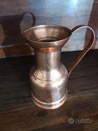 brocca in rame vintage 