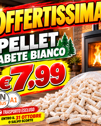 PELLET  ABETE BIANCO ENplus A1