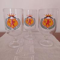 Tris bicchieri Nutella vintage