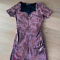 Abito pailettes Zara taglia s