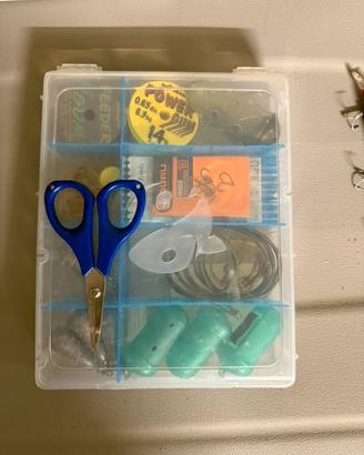 Accessori pesca con cassetta