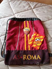Sacca + portafoglio Roma calcio 
