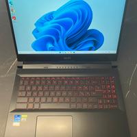 MSI Katana GF66 RTX 3060 6GB i7 12700H 16GB RAM