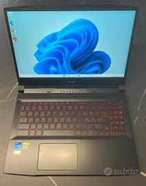 MSI Katana GF66 RTX 3060 6GB i7 12700H 16GB RAM