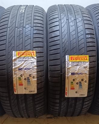 4 GOMME 225 60 17 PIRELLI NUOVE RIFE8
