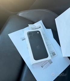IPhone 18 Pro 512 GB Nero Nuovo con garanzia