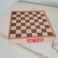 Dama -Tria gioco da tavolo in legno