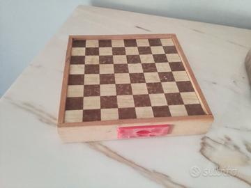 Dama -Tria gioco da tavolo in legno