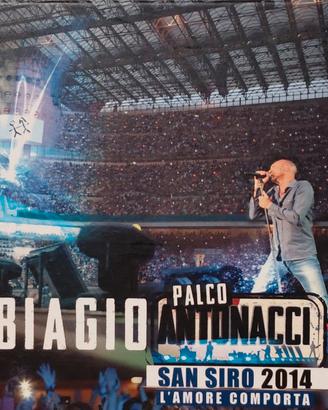 BIAGIO ANTONACCI DVD E CD PALCO SAN SIRO 2014 