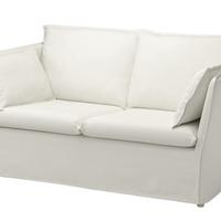 BACKSÄLEN Divano a 2 posti bianco