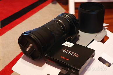Tamron 150-600 attacco Canon EF
