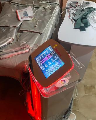 Pressoterapia e arredamento centro estetico