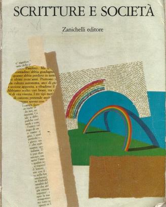 Libro SCRITTURE E SOCIETA' - 1985