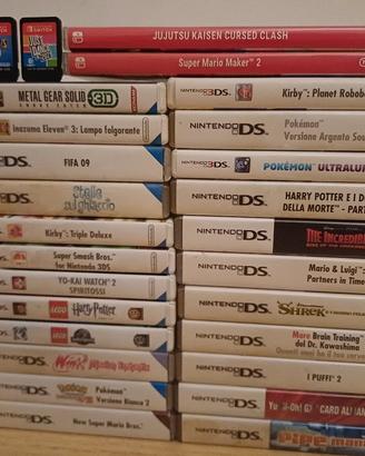 Giochi per Switch, Nintendo DS e Nintendo 3DS 